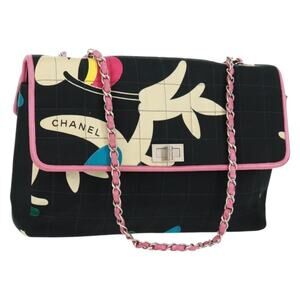 Chanel 2.55 Chain Choco Bar Shoulder Bag